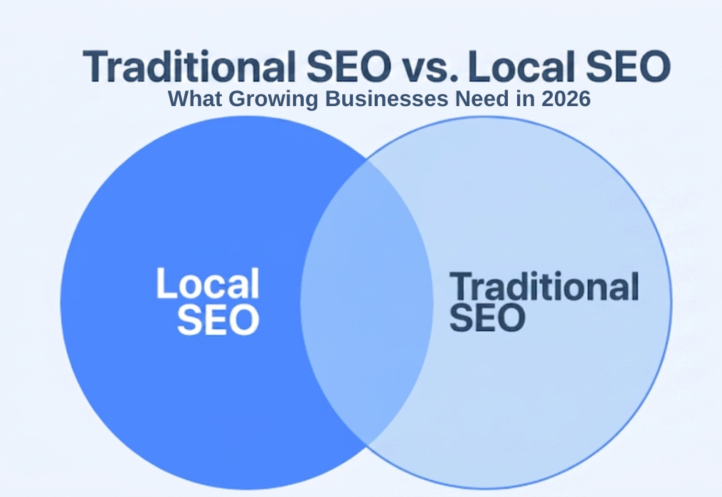Local SEO vs Traditional SEO: What Growing Businesses Need in 2026